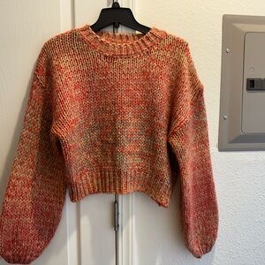 Cozy Multicolor Knit Women's Sweater